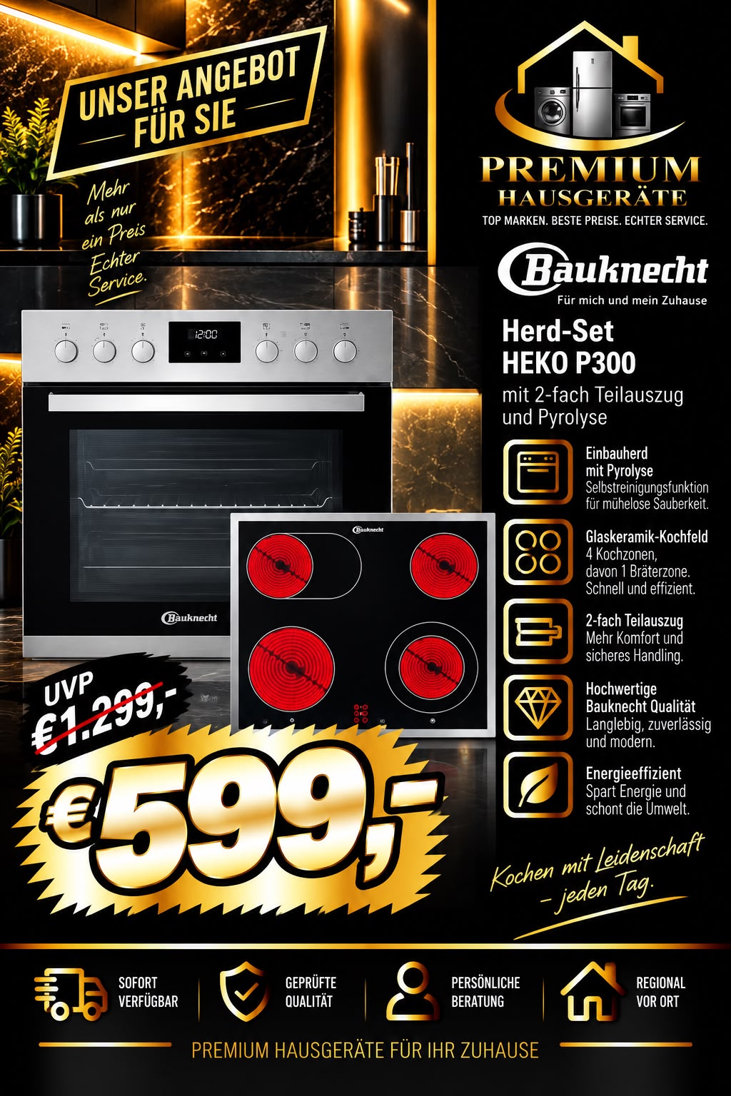 Bauknecht_HEKO-P300_Herd-Set