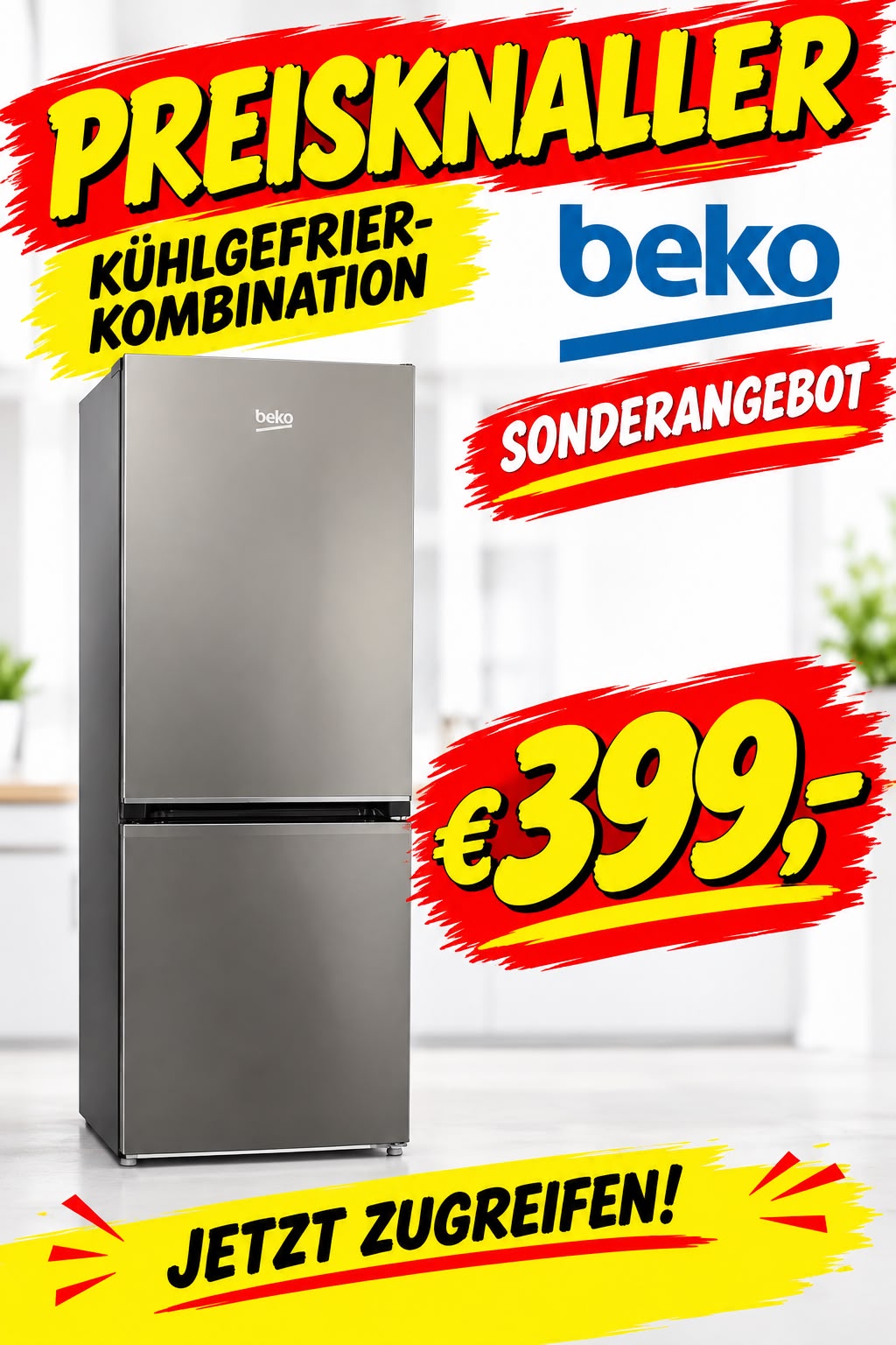 Beko-Kuehl-Gefrierkombination-Sonderangebot-399EUR