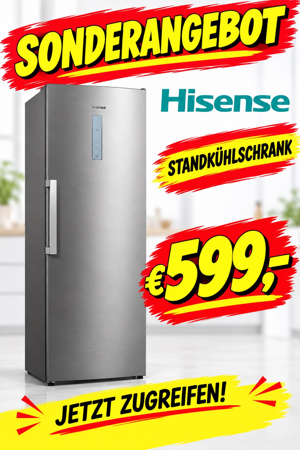 Hisense-Standkuehlschrank-599EUR
