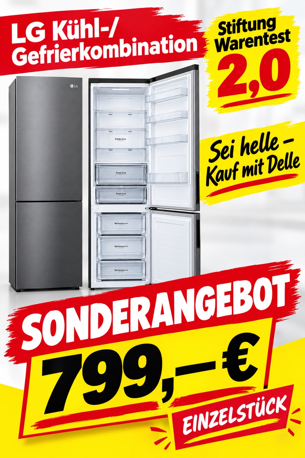 LG-Kuehl-Gefrierkombination-Stiftung-Warentest-2-0-Einzelstueck-799EUR