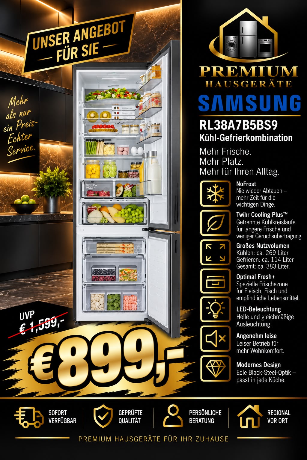 Samsung_RL38A7B5BS9_Kuehl-Gefrierkombination