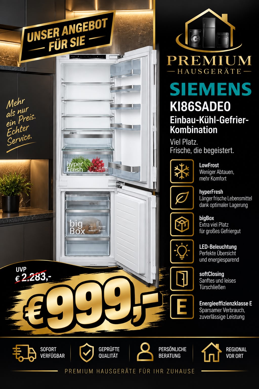 Siemens_KI86SADE0_Einbau-Kuehl-Gefrierkombination